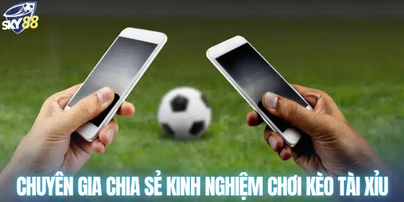 Chuyên gia chia sẻ kinh nghiệm chơi kèo tài xỉu